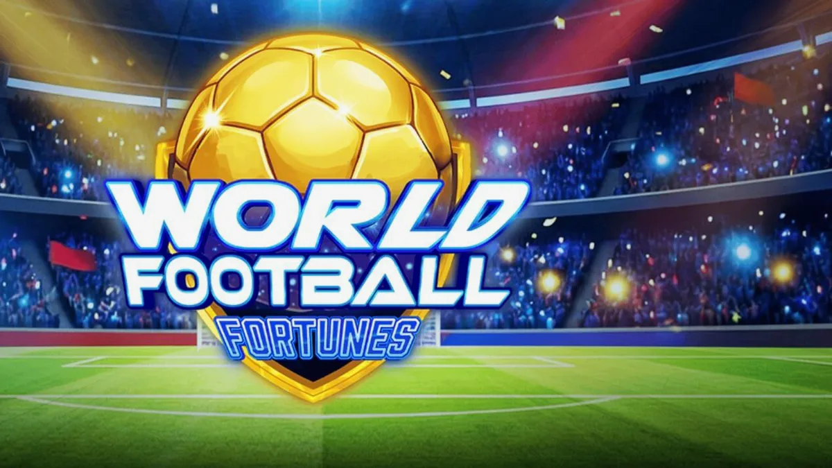 World Football Fortunes slot neon stadium theme