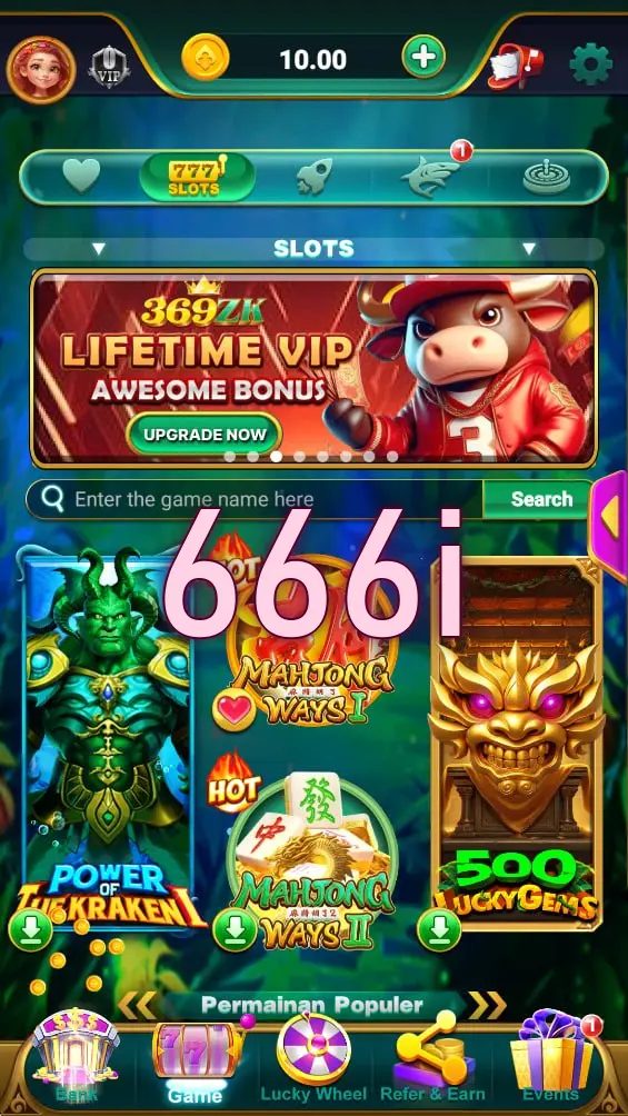 666i Tangkapan Layar - APK Resmi